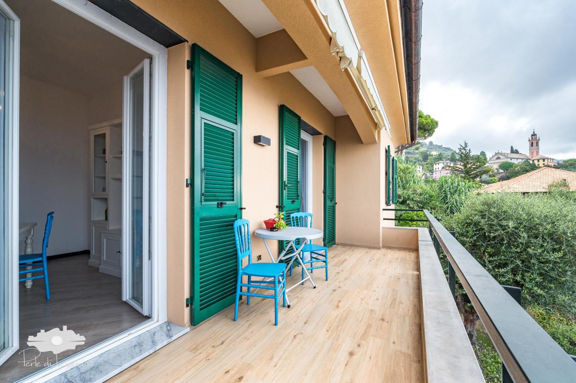 Villa Alba E Tramonto Pieve Ligure Exterior foto